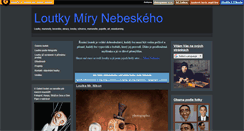 Desktop Screenshot of nebeskeloutky.com