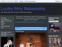 Tablet Screenshot of nebeskeloutky.com